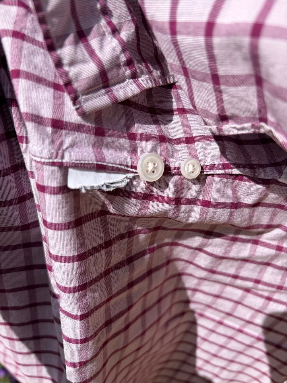 J. Crew Plaid Button-Down Shirt Mens XL